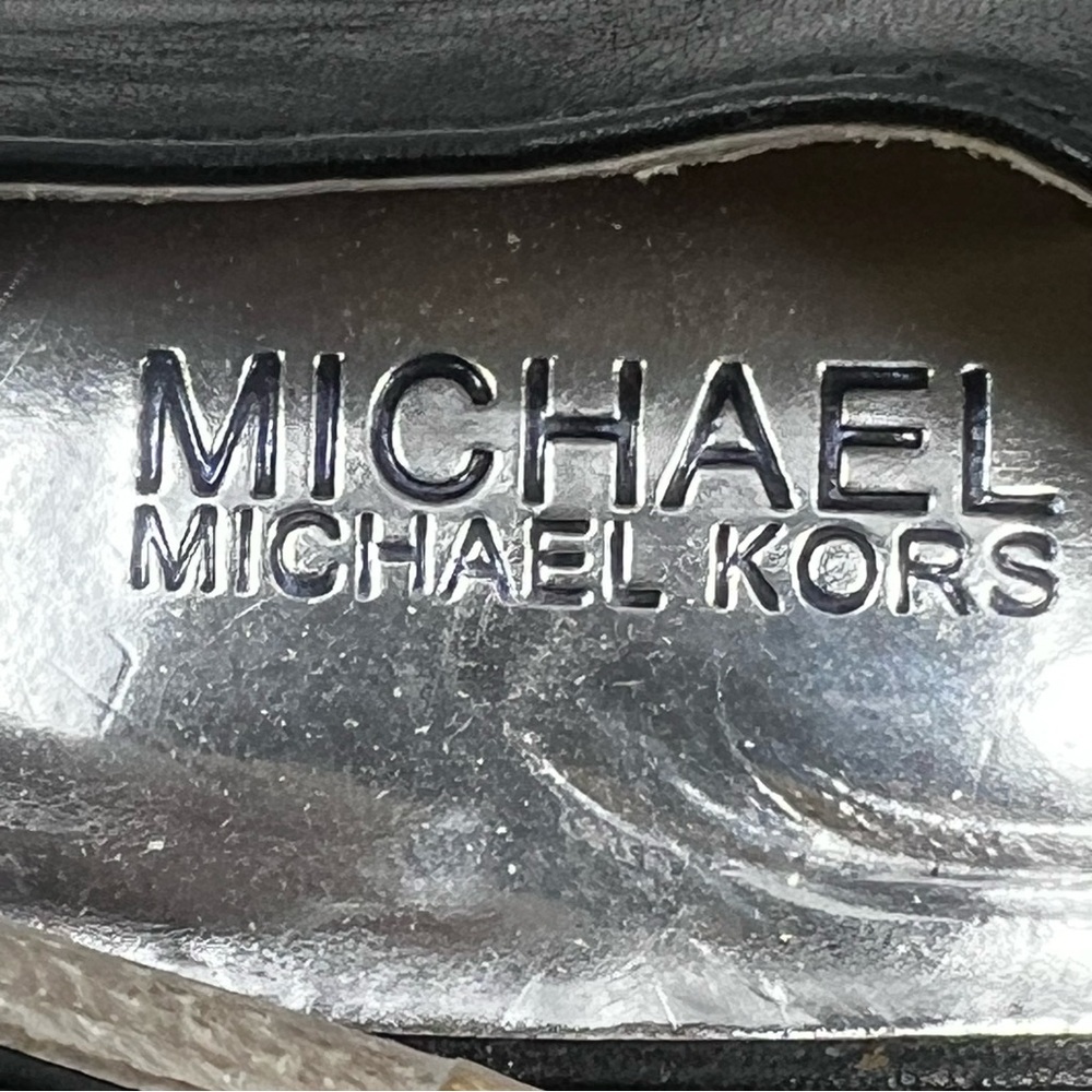 Michael Kors Black and Cream Loafers - Picture 8 of 8